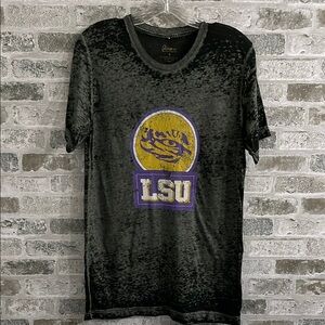 LSU Tigers Gameday Couture Burnout T-Shirt Women’s size Small Basketball Elite 8